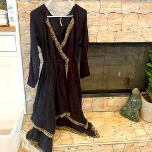 EUC free people waterfall dress fits like small/ med